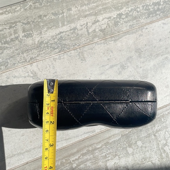 Chanel Sunglasses Glasses Out of Protective Case Large Ergonomics Black - Picture 16 of 16